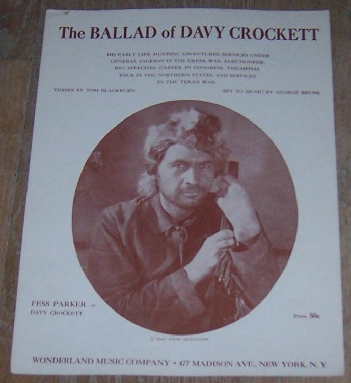BALLAD OF DAVY CROCKETT