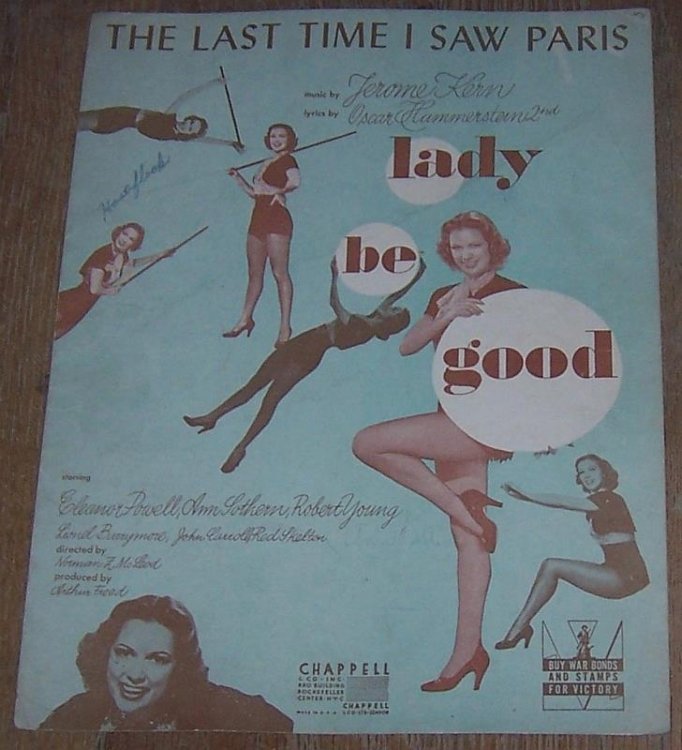 LAST TIME I SAW PARIS