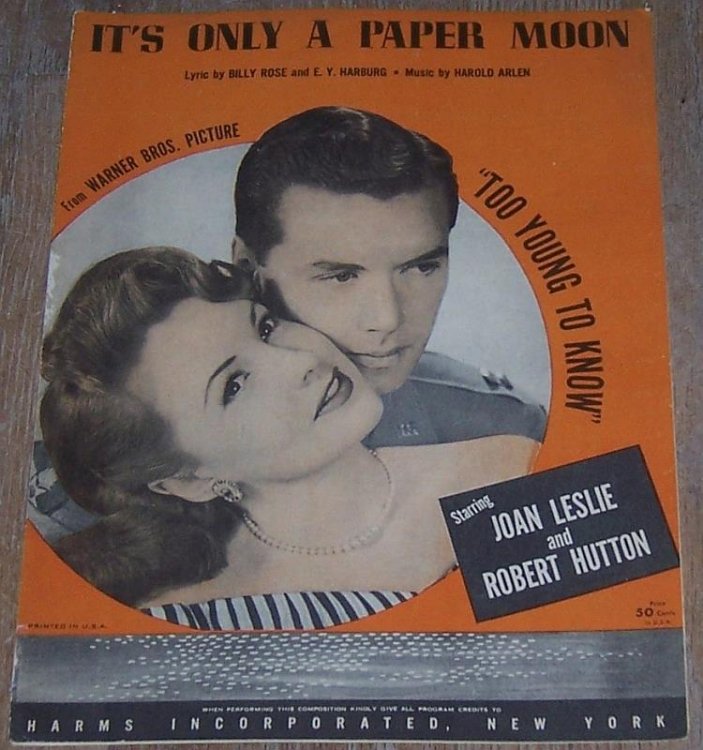 IT'S ONLY A PAPER MOON