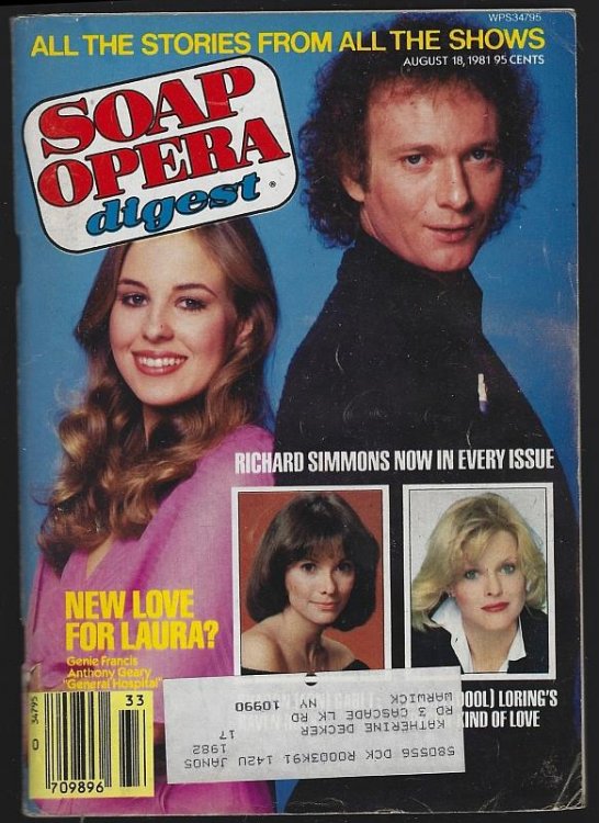SOAP OPERA DIGEST AUGUST 18, 1981