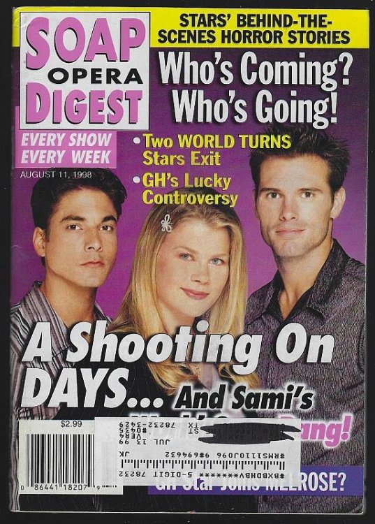 SOAP OPERA DIGEST AUGUST 11, 1998
