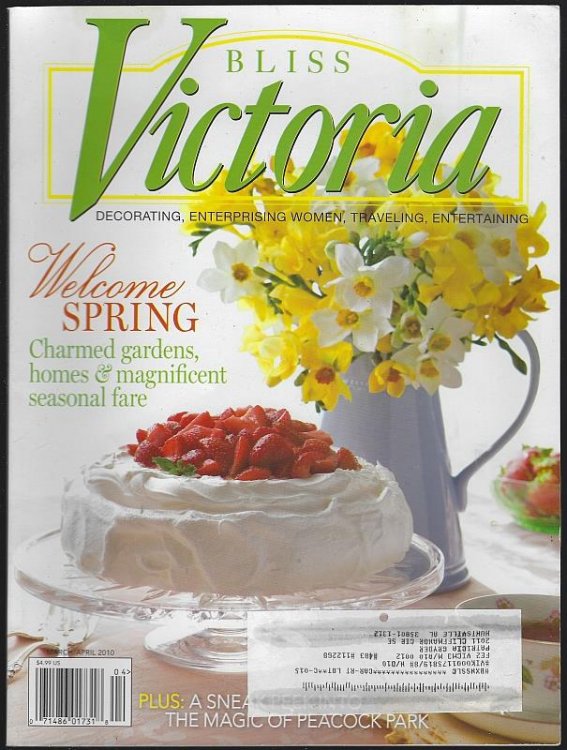VICTORIA MAGAZINE MARCH/APRIL 2010