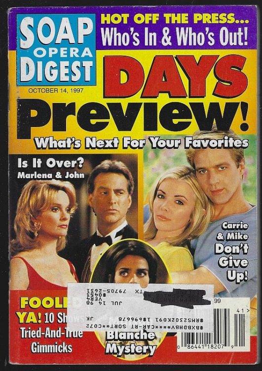 SOAP OPERA DIGEST OCTOBER 14, 1997