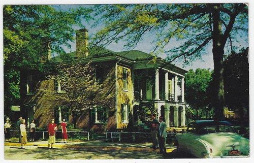 GORGAS HOME, UNIVERSITY OF ALABAMA, TUSCALOOSA, ALABAMA