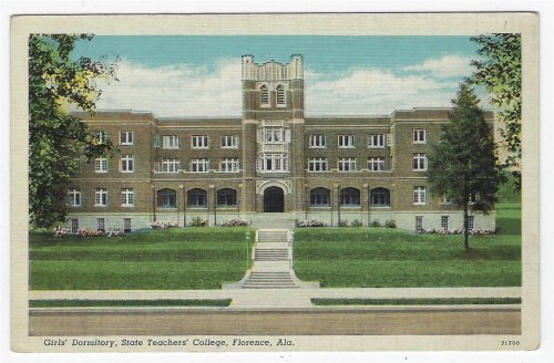 GIRLS' DORMITORY, STATE TEACHERS; COLLEGE, FLORENCE, ALABAMA
