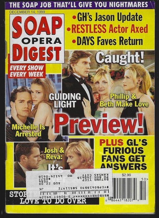 SOAP OPERA DIGEST DECEMBER 14, 1999