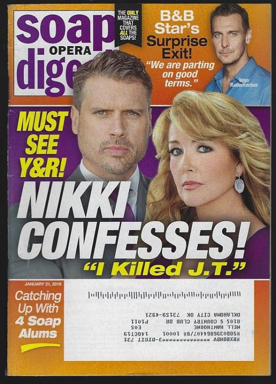SOAP OPERA DIGEST JANUARY 21, 2019