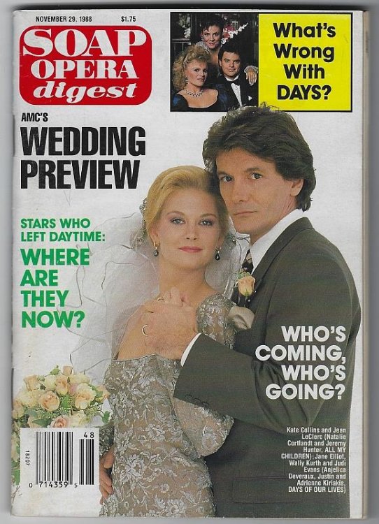 SOAP OPERA DIGEST NOVEMBER 29, 1988
