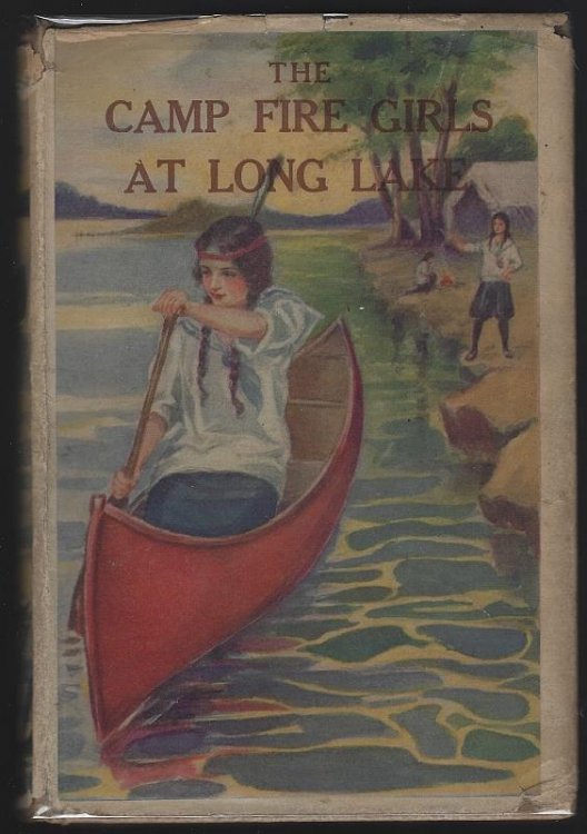 CAMP FIRE GIRLS AT LONG LAKE OR BESSIE KING IN SUMMER CAMP