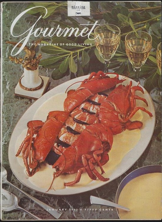 GOURMET MAGAZINE JANUARY 1962 The Magazine of Good Living
