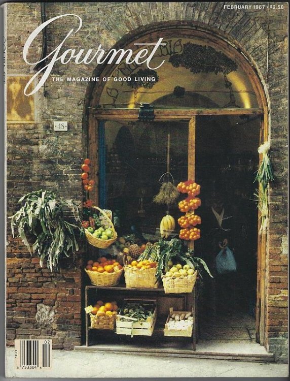 GOURMET MAGAZINE FEBRUARY 1987 The Magazine of Good Living