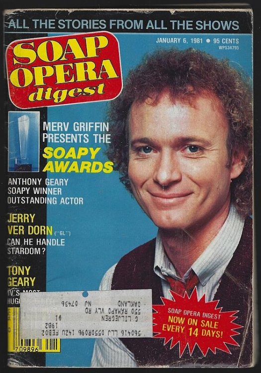 SOAP OPERA DIGEST JANUARY 6, 1981