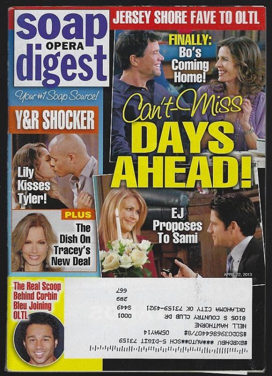 SOAP OPERA DIGEST APRIL 22, 2013