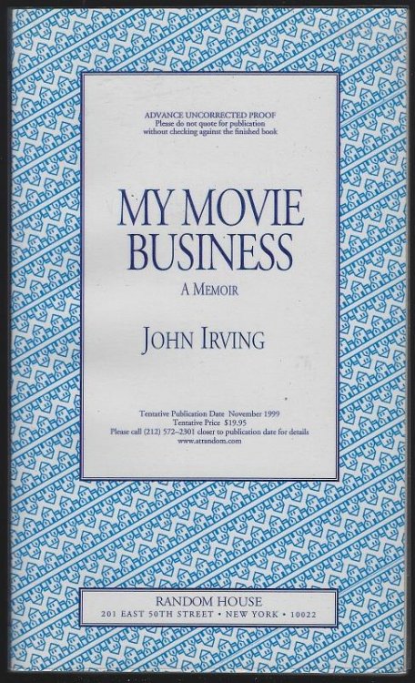 MY MOVIE BUSINESS A Memoir