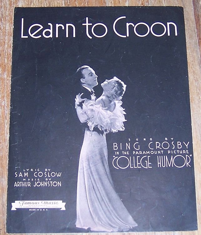 LEARN TO CROON