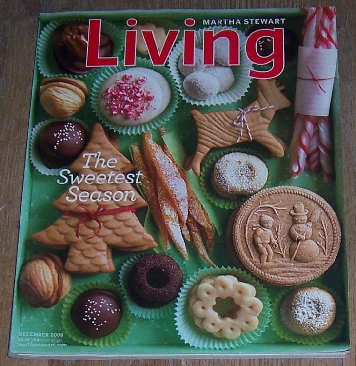 MARTHA STEWART LIVING MAGAZINE DECEMBER 2008