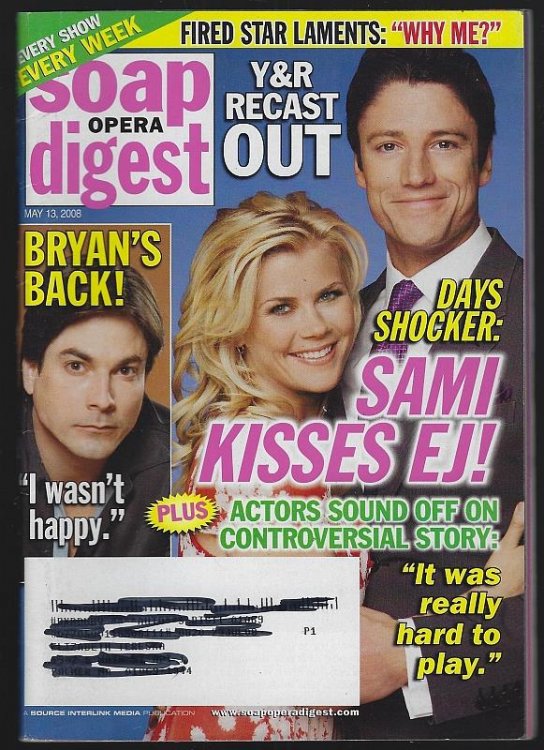 SOAP OPERA DIGEST MAY 13, 2008