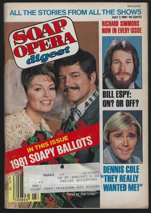 SOAP OPERA DIGEST JULY 7, 1981