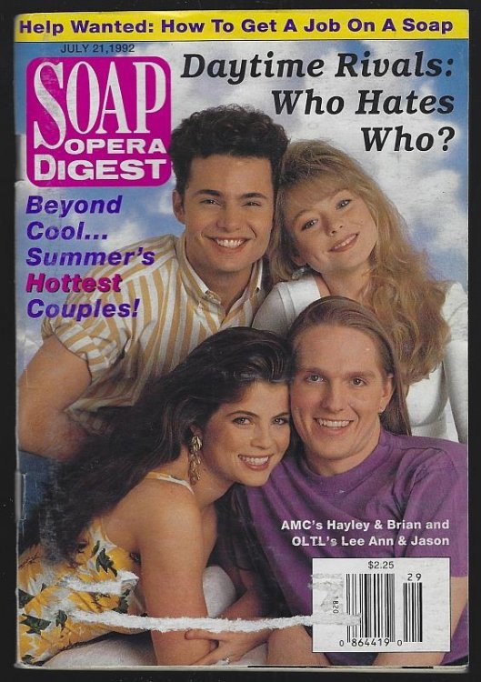 SOAP OPERA DIGEST JULY 21, 1992