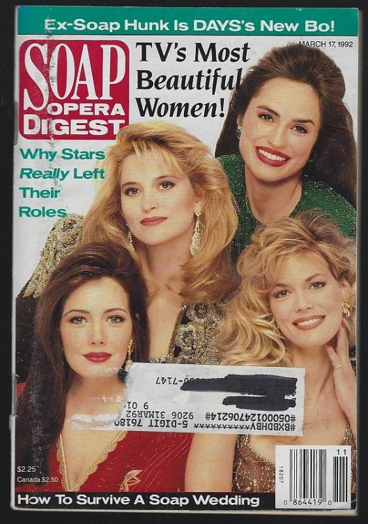 SOAP OPERA DIGEST MARCH 17, 1992