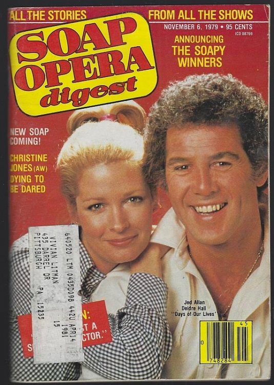 SOAP OPERA DIGEST NOVEMBER 6, 1979