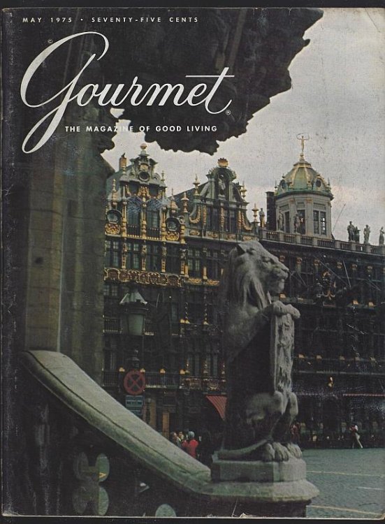 GOURMET MAGAZINE MAY 1975 The Magazine of Good Living