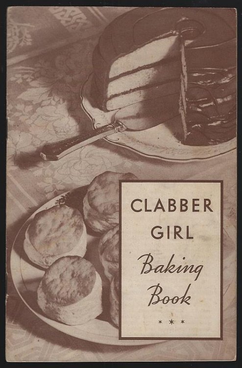 CLABBER GIRL BAKING POWDER BAKING BOOK