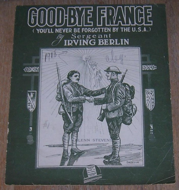 GOOD-BYE FRANCE You'll Never be Forgotten by the USA