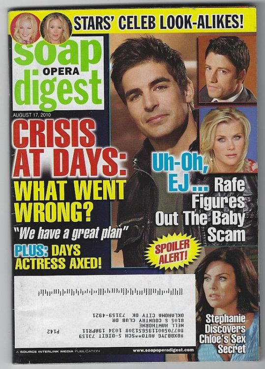 SOAP OPERA DIGEST AUGUST 17, 2010