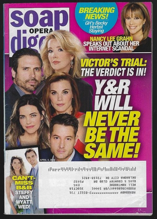 SOAP OPERA DIGEST APRIL 4, 2016