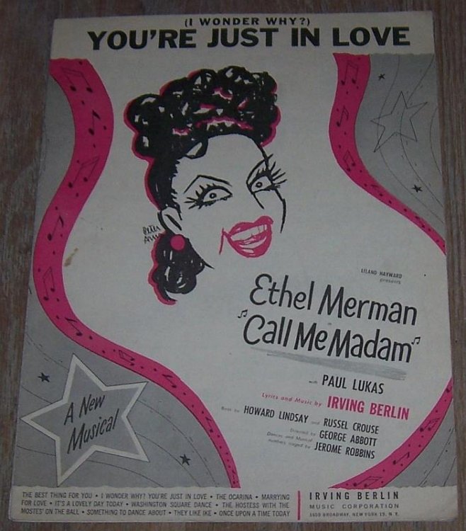 I WONDER WHY YOU'RE JUST IN LOVE