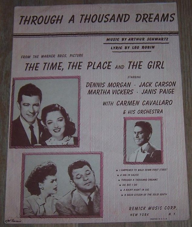 THROUGH A THOUSAND DREAMS