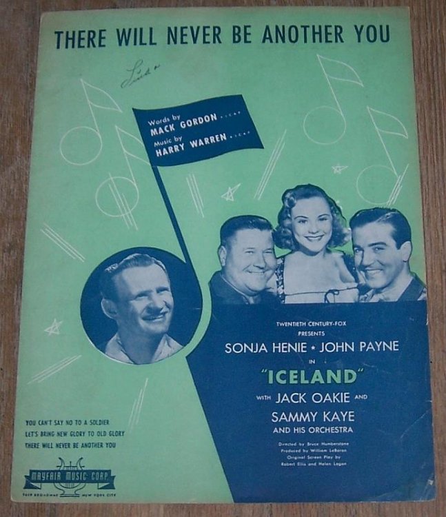 THERE WILL NEVER BE ANOTHER YOU