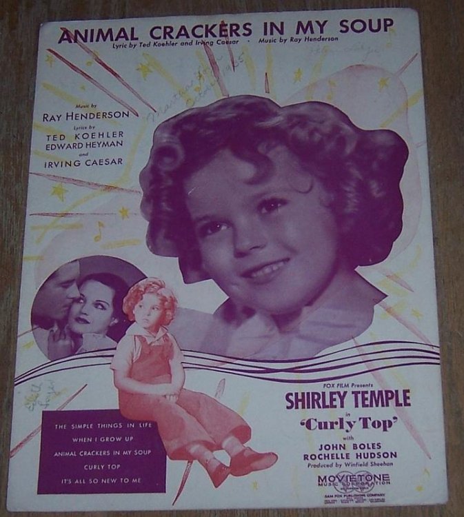 ANIMAL CRACKERS IN MY SOUP