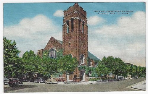 FIRST PRESBYTERIAN CHURCH, ATLANTIC CITY, NEW JERSEY