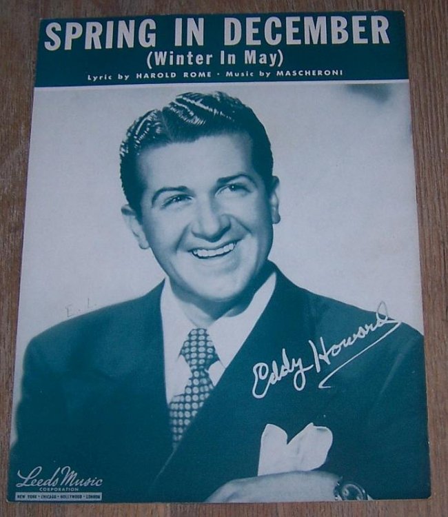 SPRING IN DECEMBER Winter in May