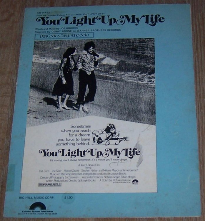 YOU LIGHT UP MY LIFE