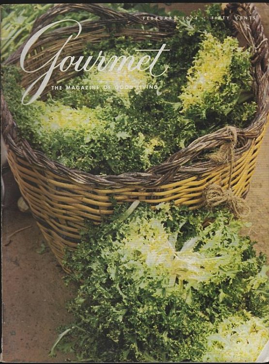 GOURMET MAGAZINE FEBRUARY 1974 The Magazine of Good Living