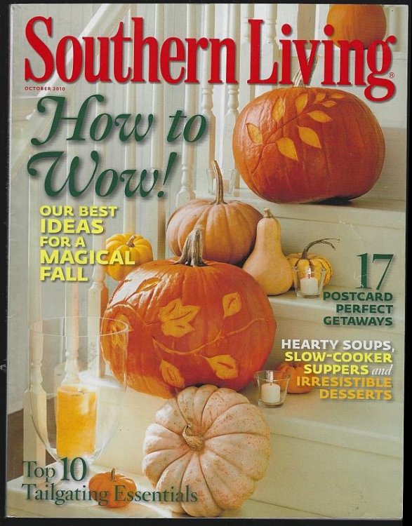SOUTHERN LIVING MAGAZINE OCTOBER 2010