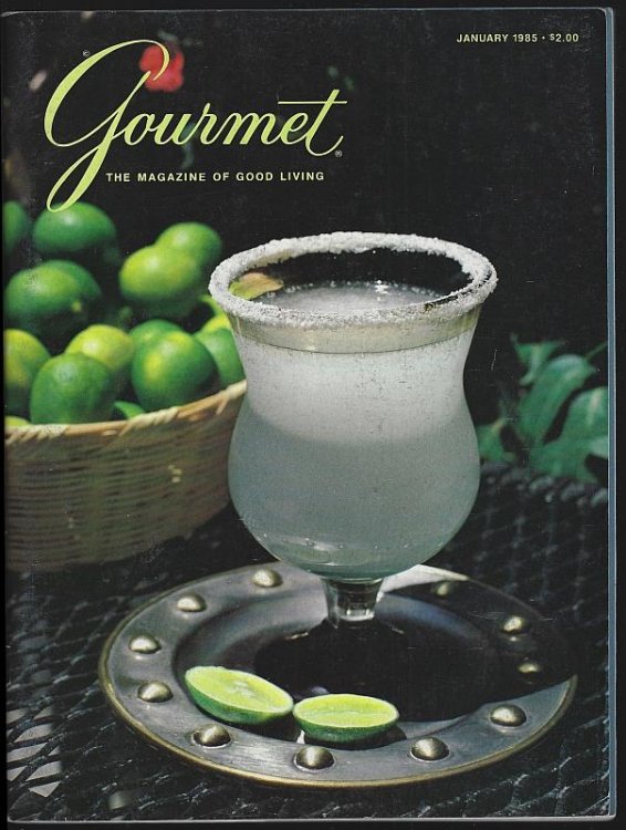 GOURMET MAGAZINE JANUARY 1985 The Magazine of Good Living