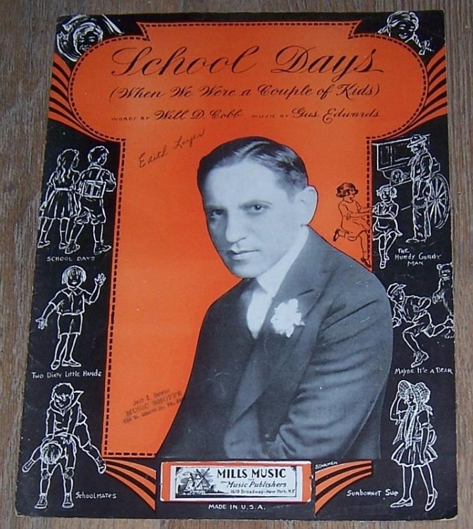 SCHOOL DAYS (WHEN WE WERE A COUPLE OF KIDS)