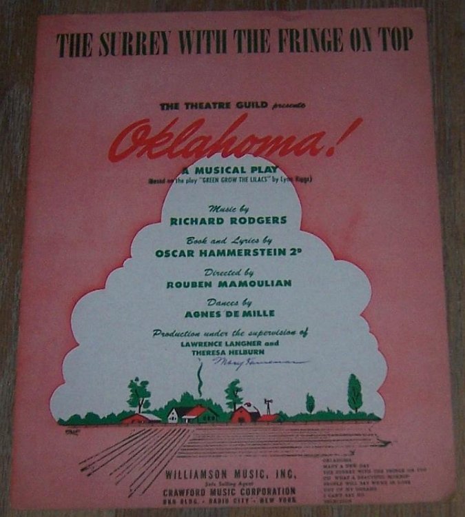 SURREY WITH THE FRINGE ON TOP