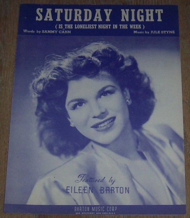 SATURDAY NIGHT (IS THE LONELIEST NIGHT IN THE WEEK)