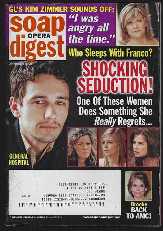 SOAP OPERA DIGEST DECEMBER 1, 2009