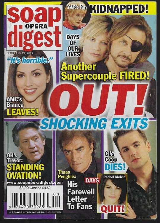 SOAP OPERA DIGEST FEBRUARY 24, 2009