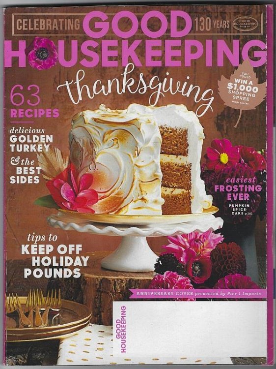 GOOD HOUSEKEEPING MAGAZINE NOVEMBER 2015