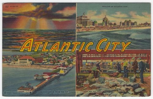 FOUR VIEWS, ATLANTIC CITY, NEW JERSEY
