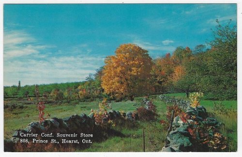 AUTUMN SPLENDOR, CARRIER CONF. SOUVENIR STORE, HEARST, ONTARIO, CANADA