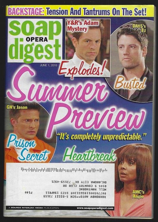 SOAP OPERA DIGEST JUNE 1, 2010