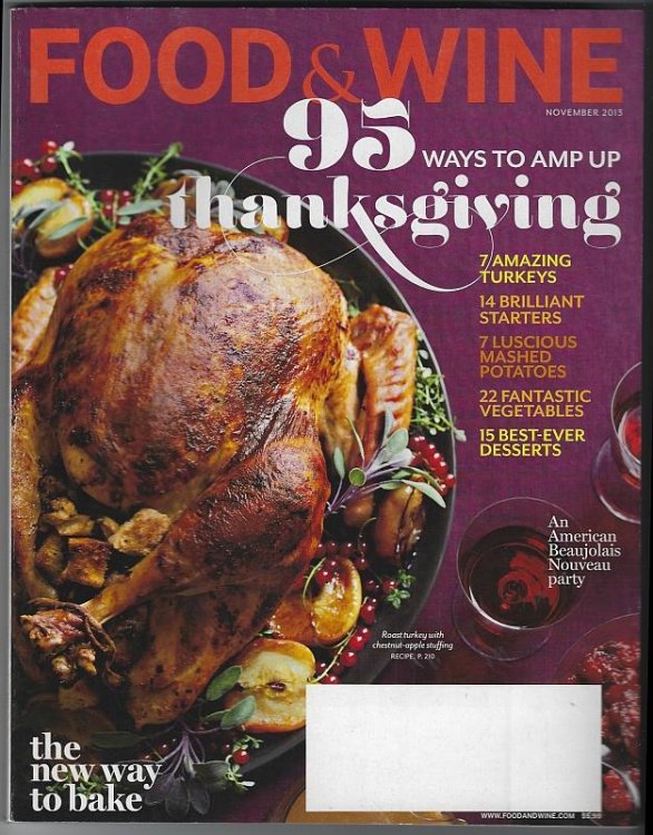 FOOD AND WINE MAGAZINE NOVEMBER 2013